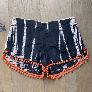 Gypsy 05 silk tie dye Pom Pom short sz S
